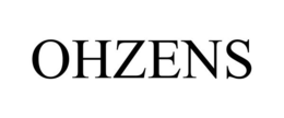 OHZENS trademark