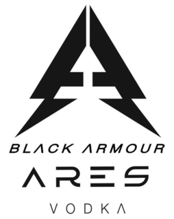 A BLACK ARMOUR ARES VODKA trademark