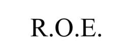 R.O.E. trademark