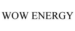 WOW ENERGY trademark