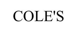 COLE'S trademark