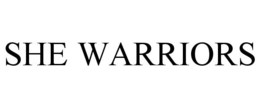 SHE WARRIORS trademark