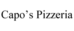 CAPO'S PIZZERIA trademark