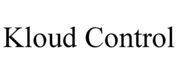 KLOUD CONTROL trademark