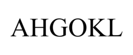 AHGOKL trademark