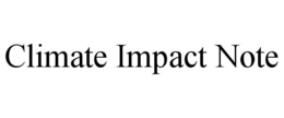 CLIMATE IMPACT NOTE trademark