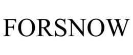 FORSNOW trademark