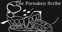 THE FORSAKEN SCRIBE THE ABANDONED REIMAGINED trademark