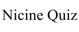 NICINE QUIZ trademark