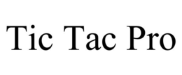 TIC TAC PRO trademark