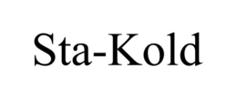 STA-KOLD trademark