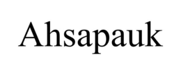 AHSAPAUK trademark