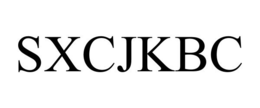 SXCJKBC trademark
