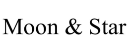MOON & STAR trademark