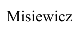 MISIEWICZ trademark