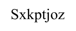 SXKPTJOZ trademark
