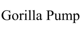 GORILLA PUMP trademark