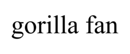 GORILLA FAN trademark