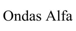 ONDAS ALFA trademark