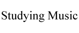 STUDYING MUSIC trademark
