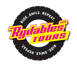 RIDE. SMILE. REPEAT. RYDABLES .COM TOURS RIDE. SMILE. REPEAT. trademark