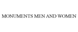 MONUMENTS MEN AND WOMEN trademark