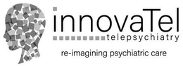 INNOVATEL TELEPSYCHIATRY RE-IMAGINING PSYCHIATRIC CARE trademark