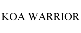 KOA WARRIOR trademark