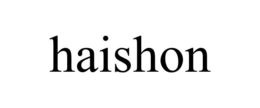 HAISHON trademark