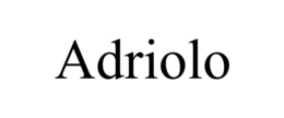 ADRIOLO trademark