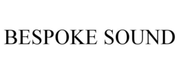 BESPOKE SOUND trademark