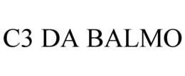 C3 DA BALMO trademark