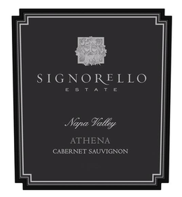 SIGNORELLO ESTATE NAPA VALLEY ATHENA CABERNET SAUVIGNON trademark