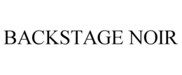 BACKSTAGE NOIR trademark