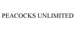 PEACOCKS UNLIMITED trademark