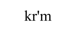 KR'M trademark