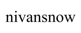 NIVANSNOW trademark