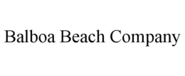 BALBOA BEACH COMPANY trademark