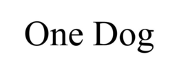 ONE DOG trademark