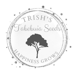 TRISH'S TABEBUIA SEEDS HAPPINESS GROWS trademark