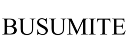 BUSUMITE trademark