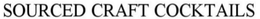 SOURCED CRAFT COCKTAILS trademark