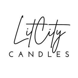 LIT CITY C A N D L E S trademark