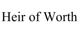HEIR OF WORTH trademark
