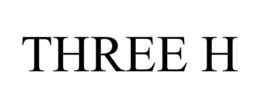 THREE H trademark