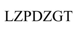 LZPDZGT trademark
