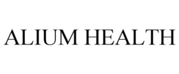ALIUM HEALTH trademark