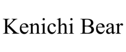 KENICHI BEAR trademark