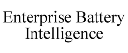 ENTERPRISE BATTERY INTELLIGENCE trademark
