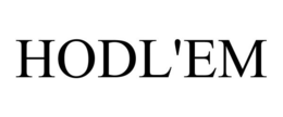 HODL'EM trademark